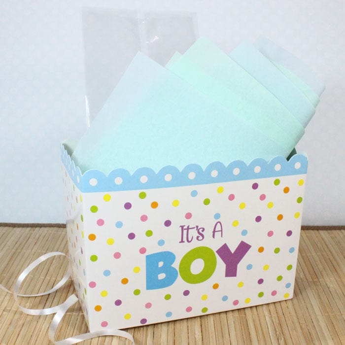 It's a Boy Candy Basket Box DIY Kit It's a Boy Candy Basket Box DIY Kit for Personalized Miniature Hershey's Candy Bars Candy Wrapper Store