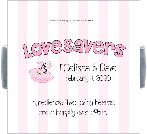 LW7Pink - Pink Ring Lovesavers Wrapper LW7Pink - LW7Pink - Pink Ring Lovesavers Wrapper Lifesavers Wrapper Candy Wrapper Store