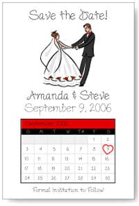 MAGL14 - Save the Date Bride and Groom Wedding Magnets MAGL14 - MAGL14 - Save the Date Bride and Groom Wedding Magnets Candy Wrapper Store