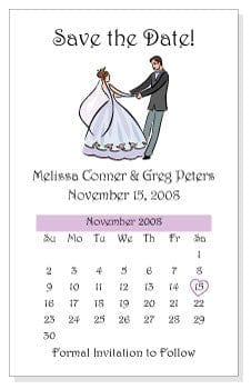 MAGL3 - Save the Date Bride and Groom Wedding Magnets MAGL3 - MAGL3 - Save the Date Bride and Groom Wedding Magnets Candy Wrapper Store
