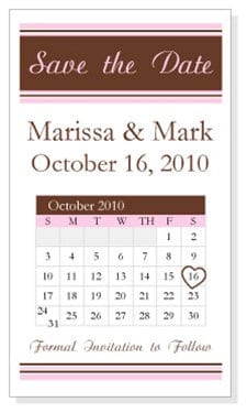 MAGL8 - Save the Date Stripes Wedding Magnets Save the Date Stripes Wedding Magnets Candy Wrapper Store