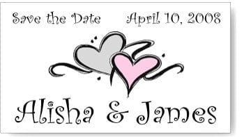 MAGM1 - Save the Date Wedding Magnets MAGM1 - MAGM1 - Save the Date Wedding Magnets Candy Wrapper Store
