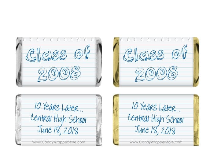 Sketchbook Class Reunion Miniature Wrapper – Candy Wrapper Store