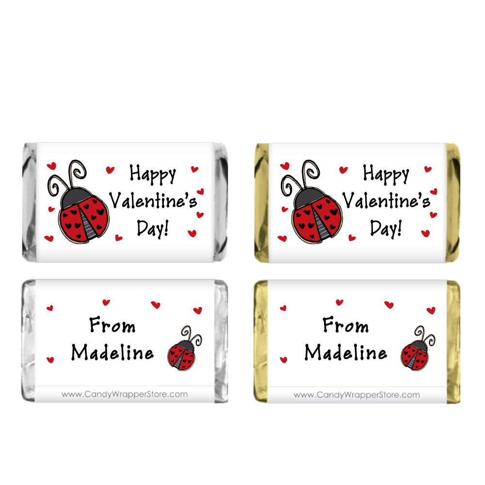 Ladybug Mini Candy Wrapper Love Bug/Ladybug Cookie Balls Treat