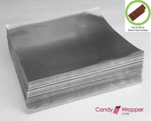 Pink Foil - Food Grade Wax Backed - 1000 sheets Bright Pink Food Grade Foil Wrappers for Candy Bars - Candy Wrapper Store Candy & Chocolate foil1000
