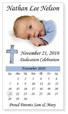 Religious Photo Save the Date Magnet - MAGREL1 Religious Magnets Candy Wrapper Store