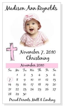 Religious Photo Save the Date Magnet - MAGREL2 Religious Magnets Candy Wrapper Store