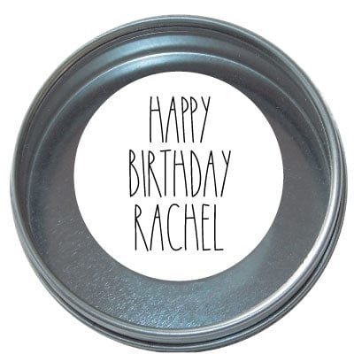 TBD446 - Rae Dunn Inspired Birthday Tins - Set of 24 Rae Dunn Inspired Birthday Tins Party Favors BD446