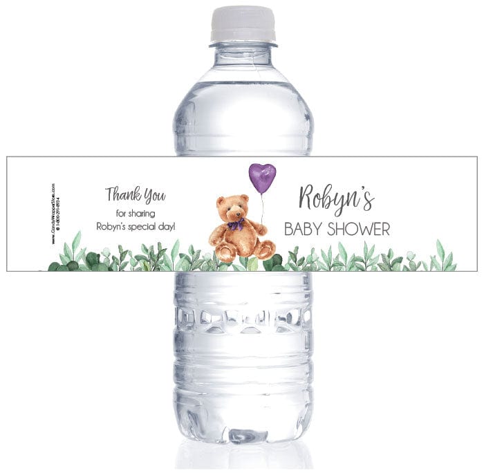 Personalized Stickers for Water Bottles-Parisian Love Letter